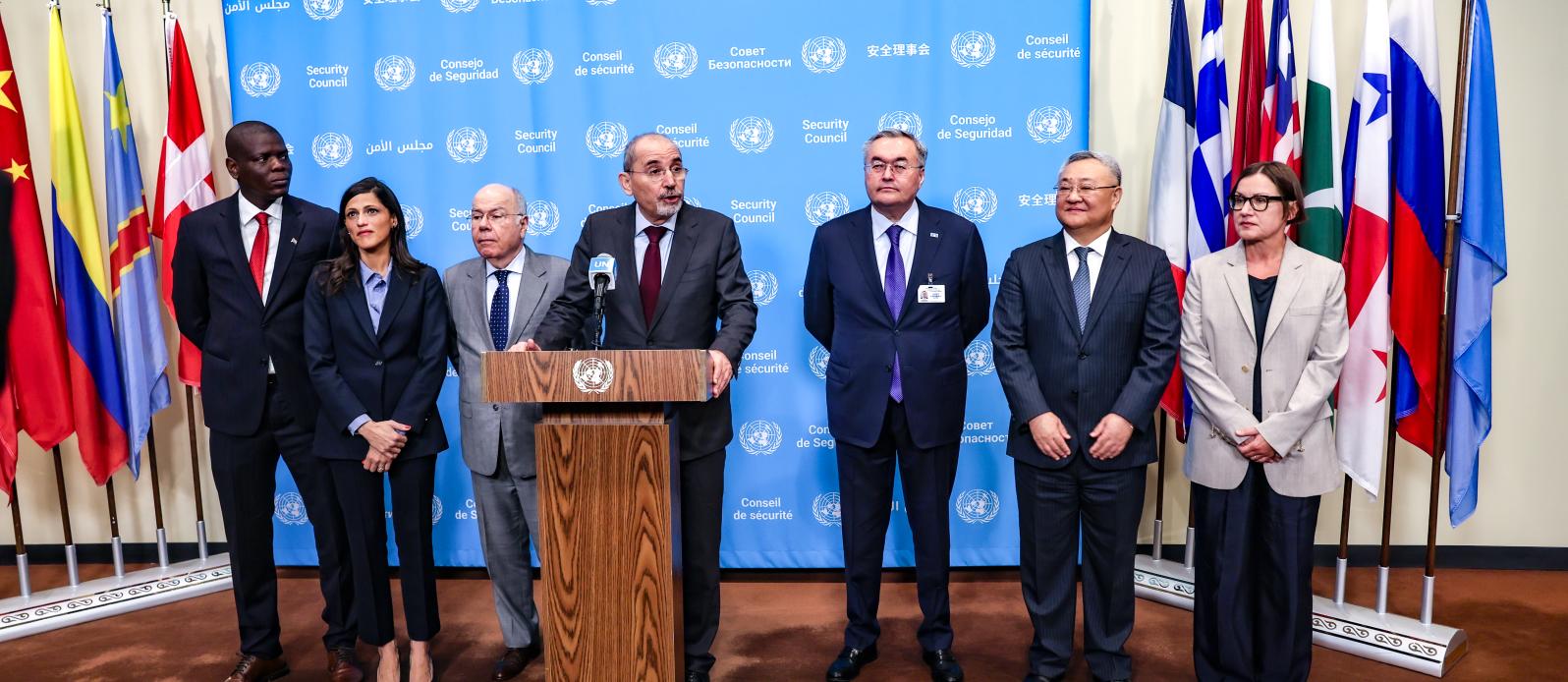 Global IHL Initiative - media stakeout on the margins of the UN General Assembly